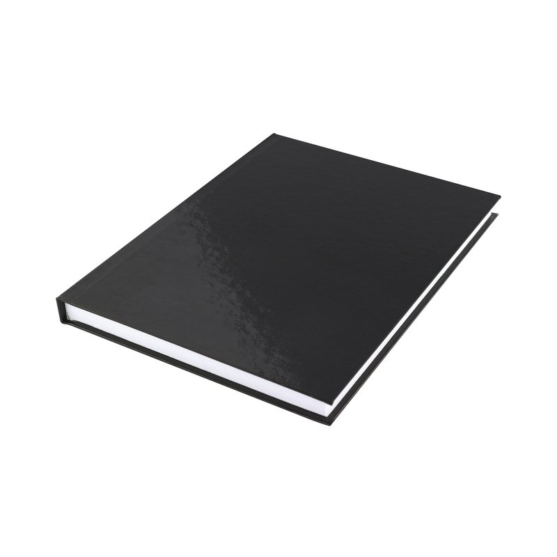 Kangaro notitieboek A5 gelinieerd zwart hardcover 80 pagina's