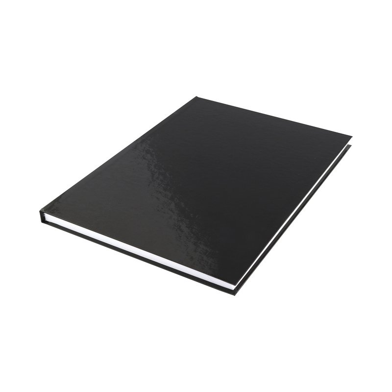 Kangaro notitieboek A4 gelineerd zwart hardcover 80 vel