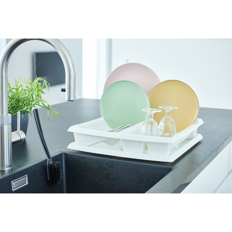 Afdrukrek met opvangschaal zilver