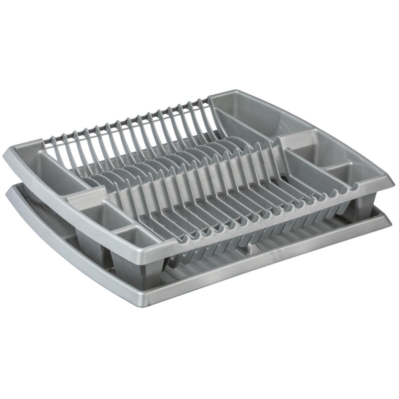 Afdrukrek met opvangschaal zilver