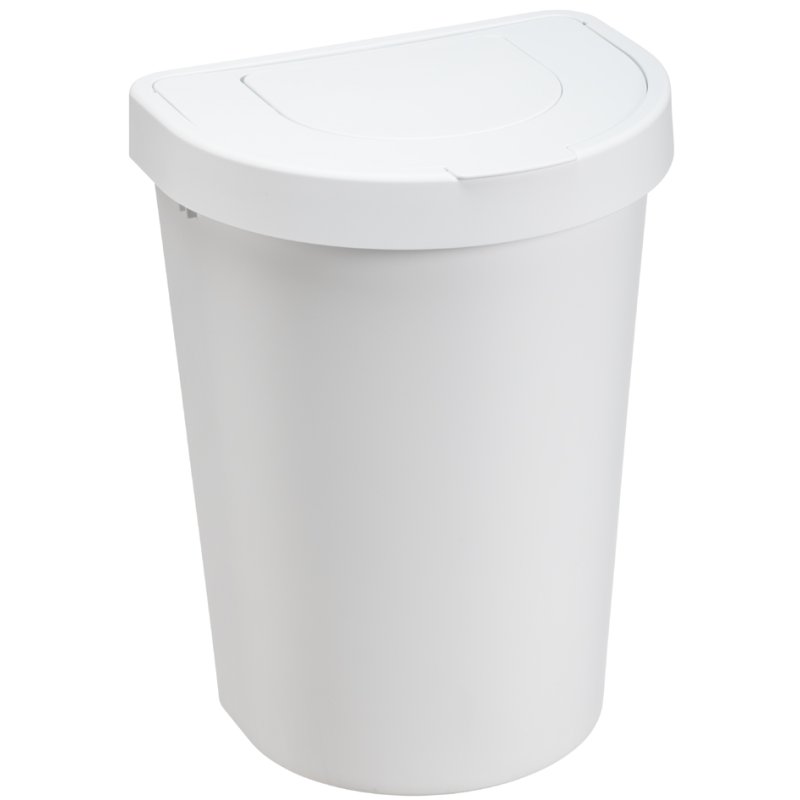 Plast Team afvalbak Seattle 25 liter wit