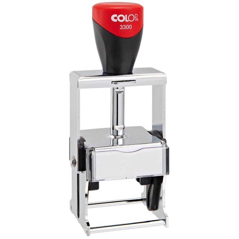 COLOP Tekststempel Deskundige 3300, 7-regelig, Waardebon.