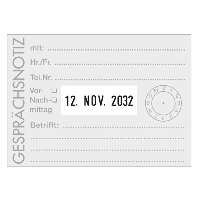 COLOP Datumstempel Deskundige 3860, 8-regelig, met kortingsbon