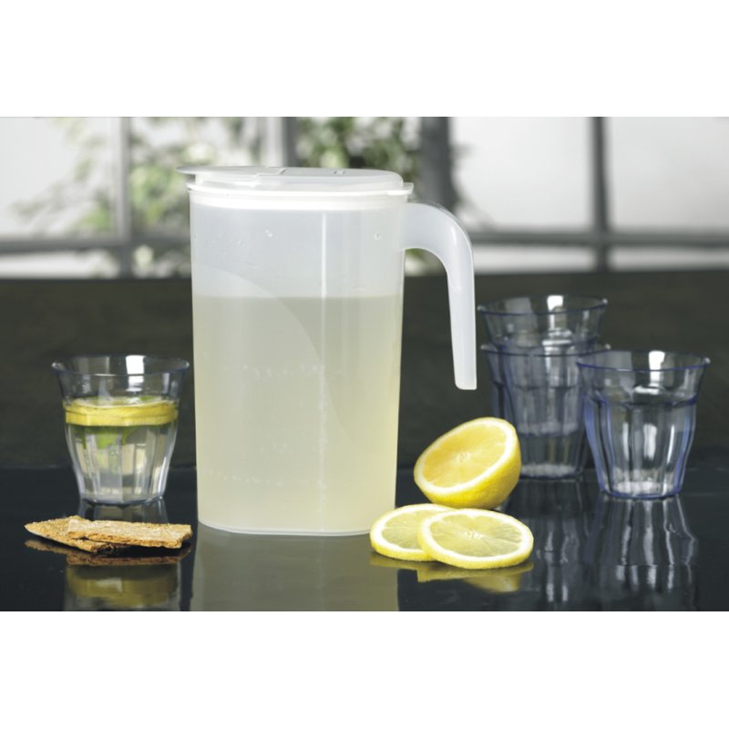 Plast Team sapkan 1,5 liter transparant/wit