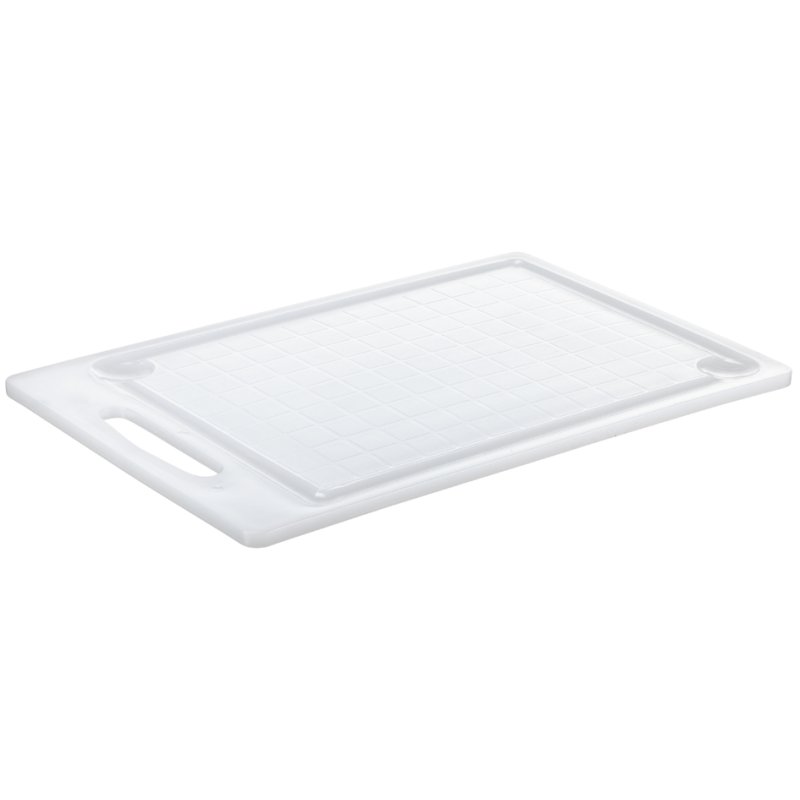 Plast Team snijplank 255x149mm wit