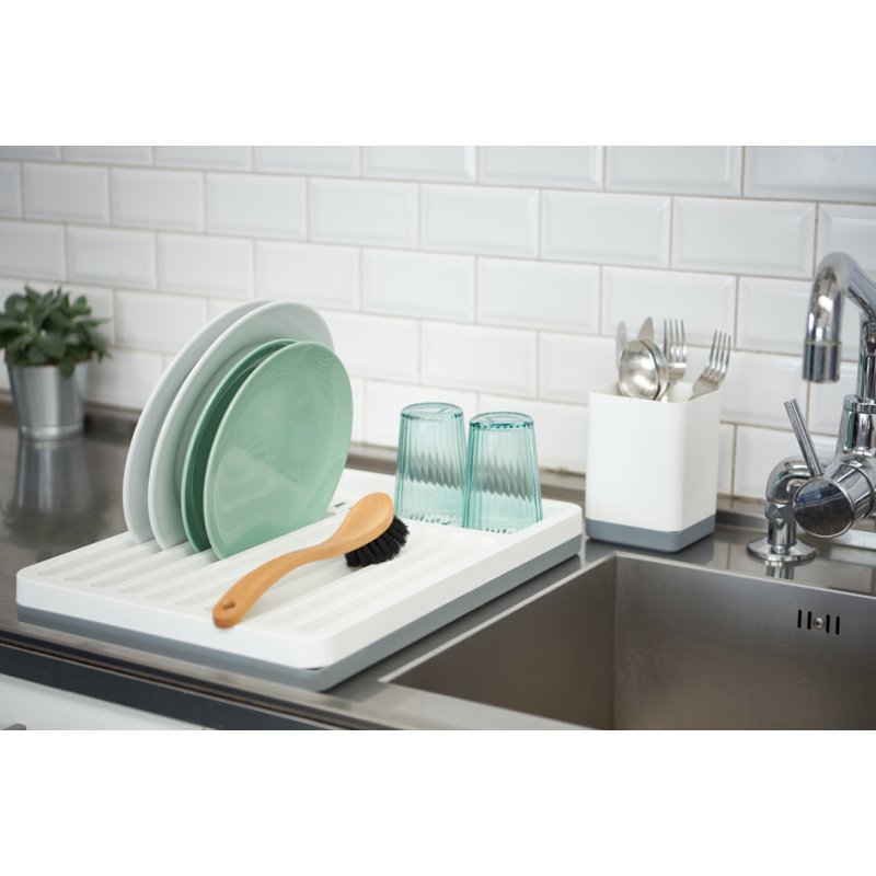 Plast Team bestek uitlekbak Montreal, wit/grijs