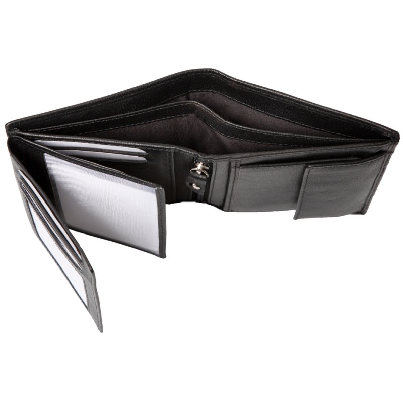 Alassio portemonnee staand formaat leer bruin