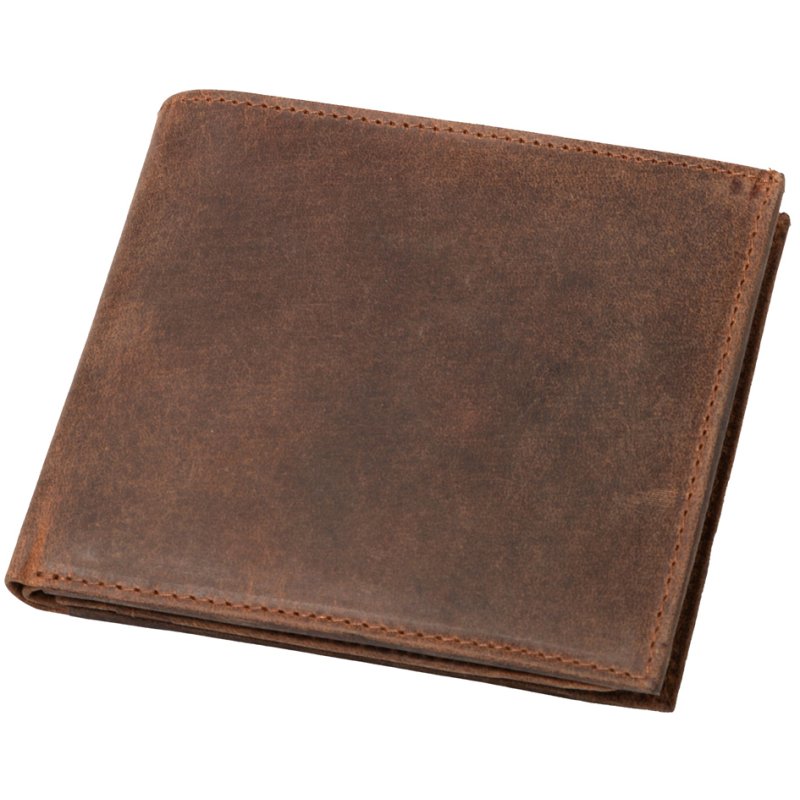 Alassio portemonnee dwarsformaat leer bruin