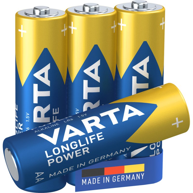 VARTA Alkaline Batterijen AA Longlife Power - 10 stuks