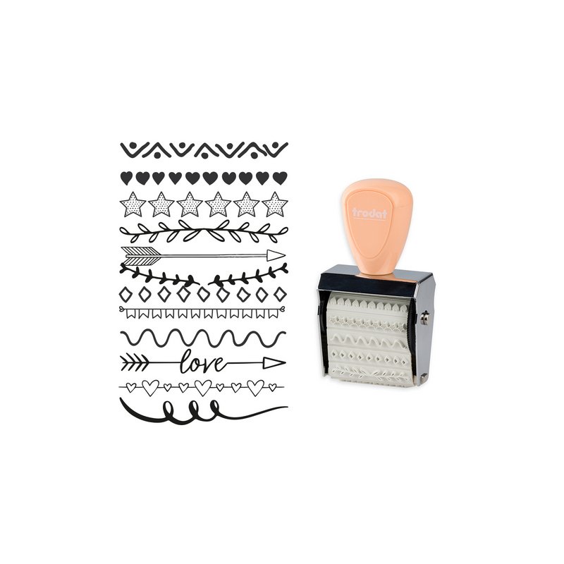 Creatieve mini-stempel 'Schoolplanner'
