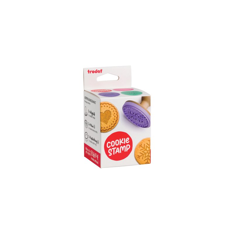 Koekjesstempels, set van 5 stuks.