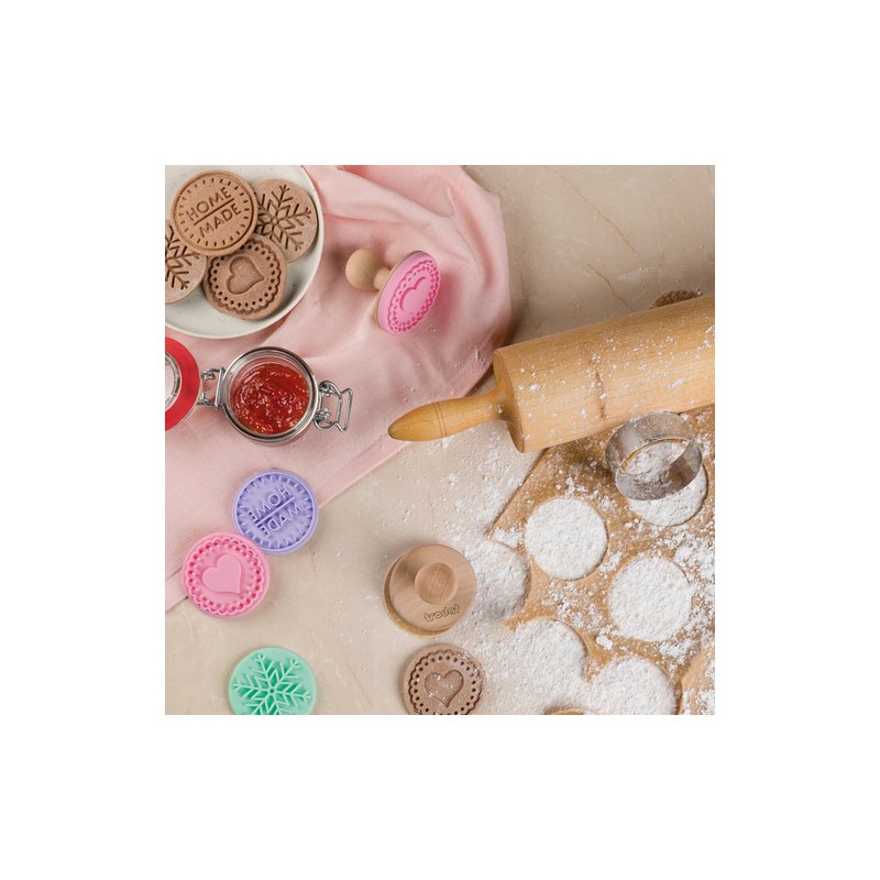 Koekjesstempelset met winkelstandaard