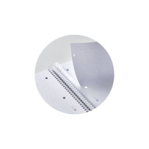 MIQUELRIUS schrift Notebook EMOTIONS A4 rood geruit