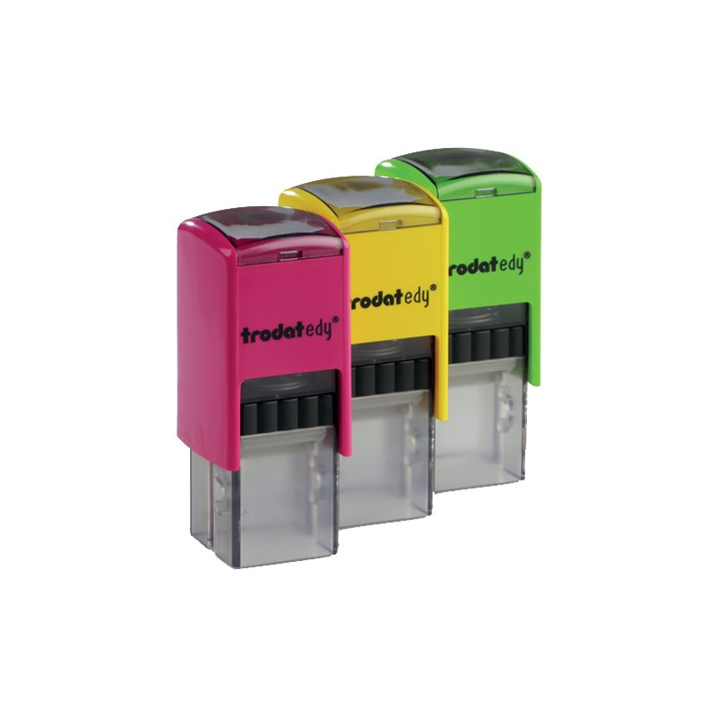 Motivatiestempel 'Bij', geel