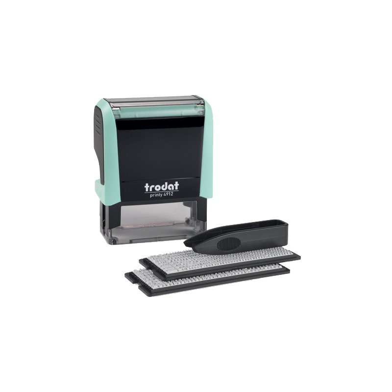 Tekststempeltjesset Pastelkleuren, Modelcode 4912