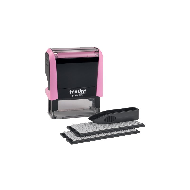 Tekststempeltjesset Pastelkleuren, Modelcode 4912