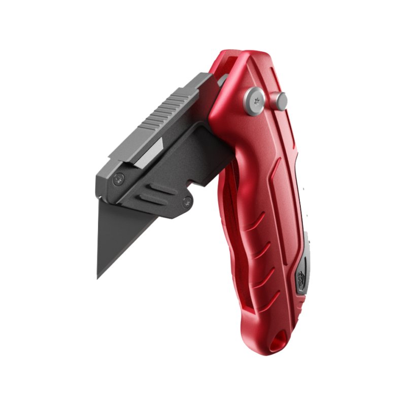 Hansa Cutter HS-100.19 universeel mes 19mm zwart-rood