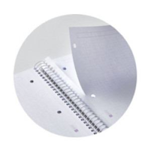 MIQUELRIUS Collegeblok Notebook EMOTIONS, A4, turquoise