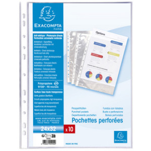 EXACOMPTA Showtas A4+, PP, glashelder