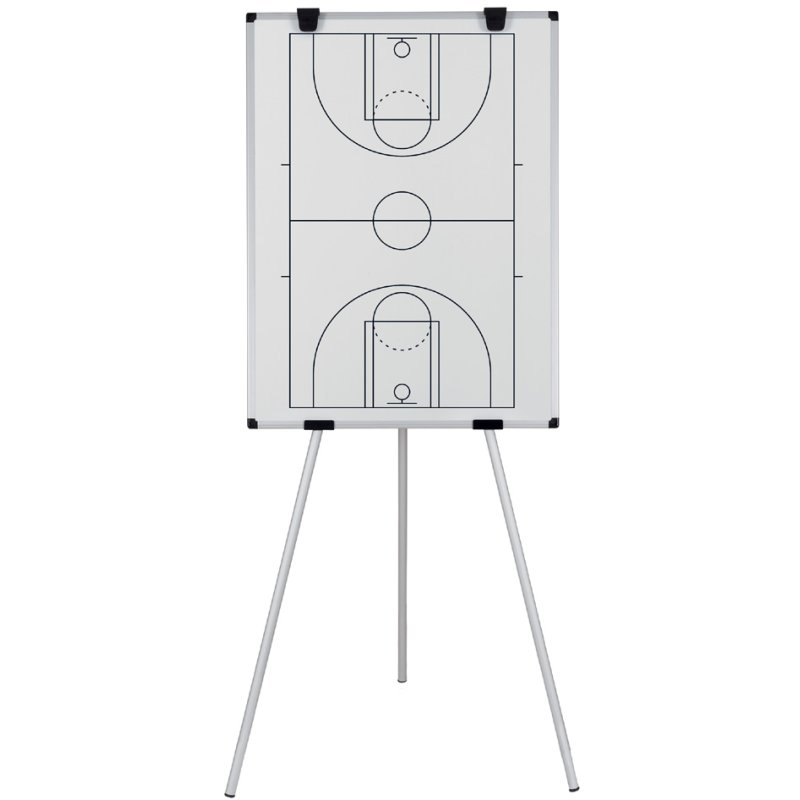 Bi-Office mobiel whiteboard Kyoto, basketbalveld, 90 x 60 cm