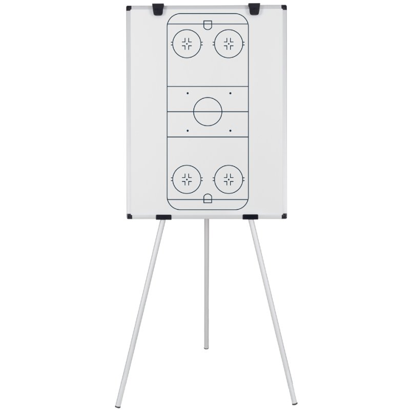 Bi-Office mobiel whiteboard Kyoto, basketbalveld, 90 x 60 cm