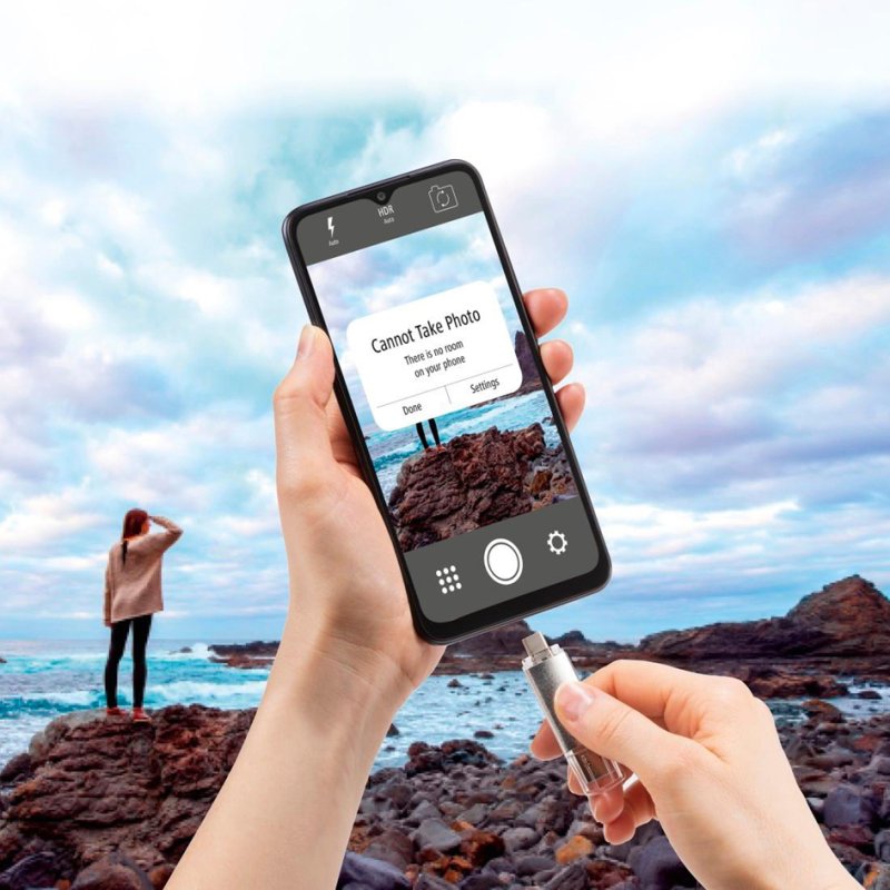 Hama USB 3.0/3.1 geheugenstick C-Laeta 16GB zilver