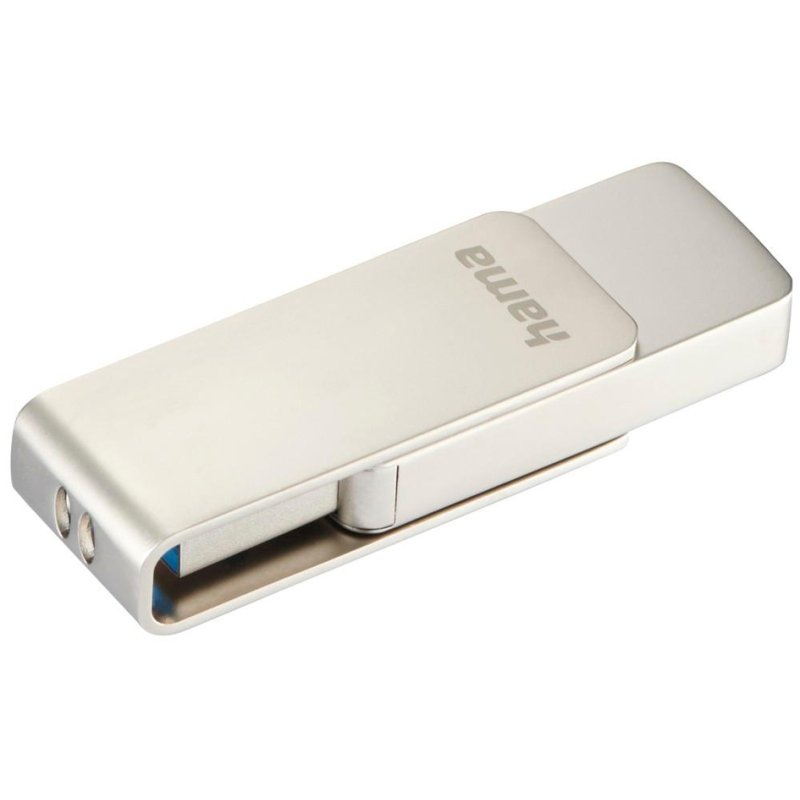 Hama USB 3.0 stick Rotate Pro 256GB zilver met draaимechanisme