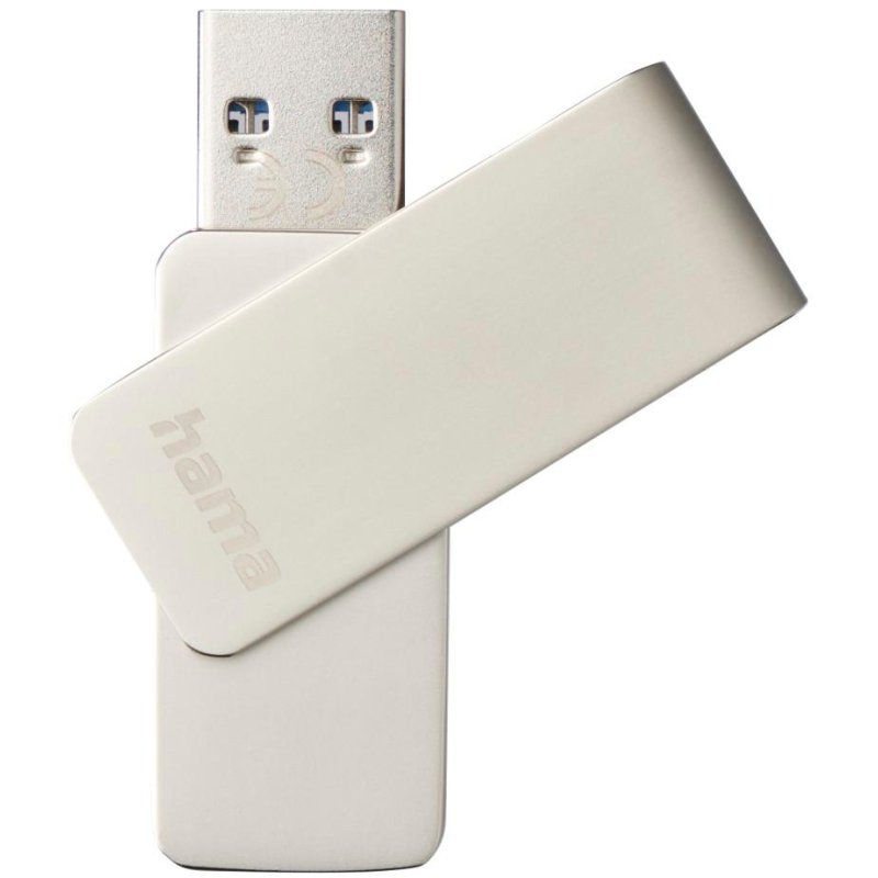 Hama USB 3.0 stick Rotate Pro 256GB zilver met draaимechanisme