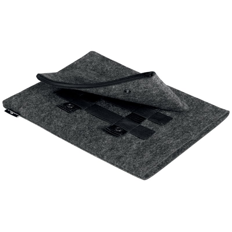 DURABLE laptophoes MultiBag EFFECT 13 inch PET-vilt grijs