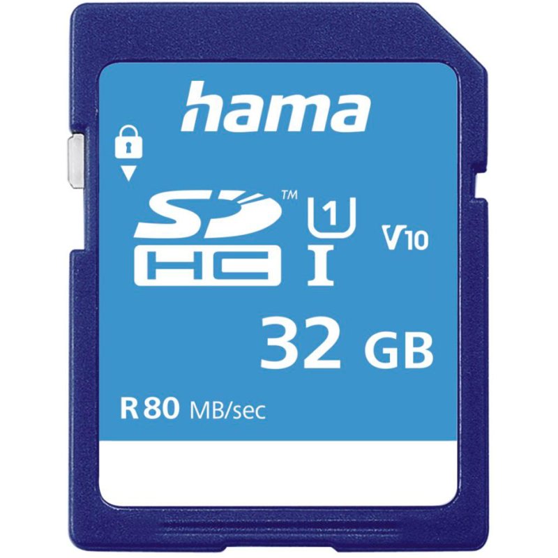 Hama SDHC geheugenkaart Class 10, 128 GB