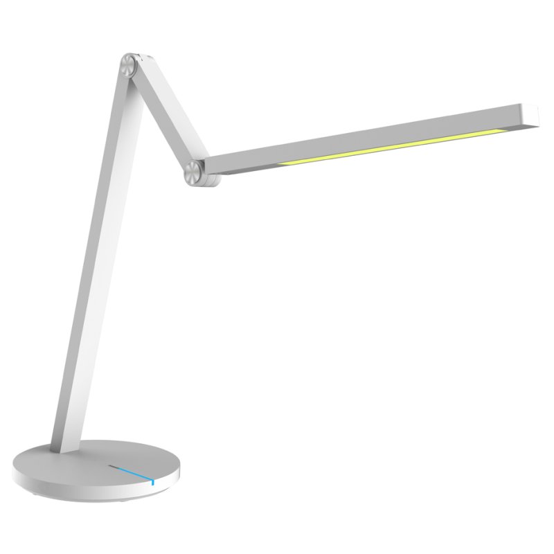 Hansa LED-bureaulamp Cascade met standvoet, wit