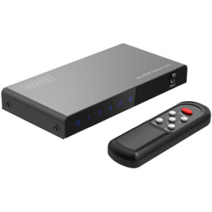DIGITUS 4K HDMI-switch 3x1, zwart