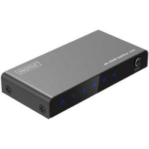 DIGITUS 4K HDMI splitter 1x2, 4K/60Hz, zwart