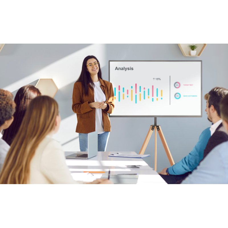 Bi-Office TV-standaard, tot 140 cm (55"), driepoot statief