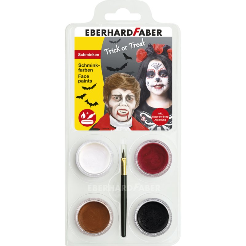 EBERHARD FABER schminkset Halloween Dracula/schedel