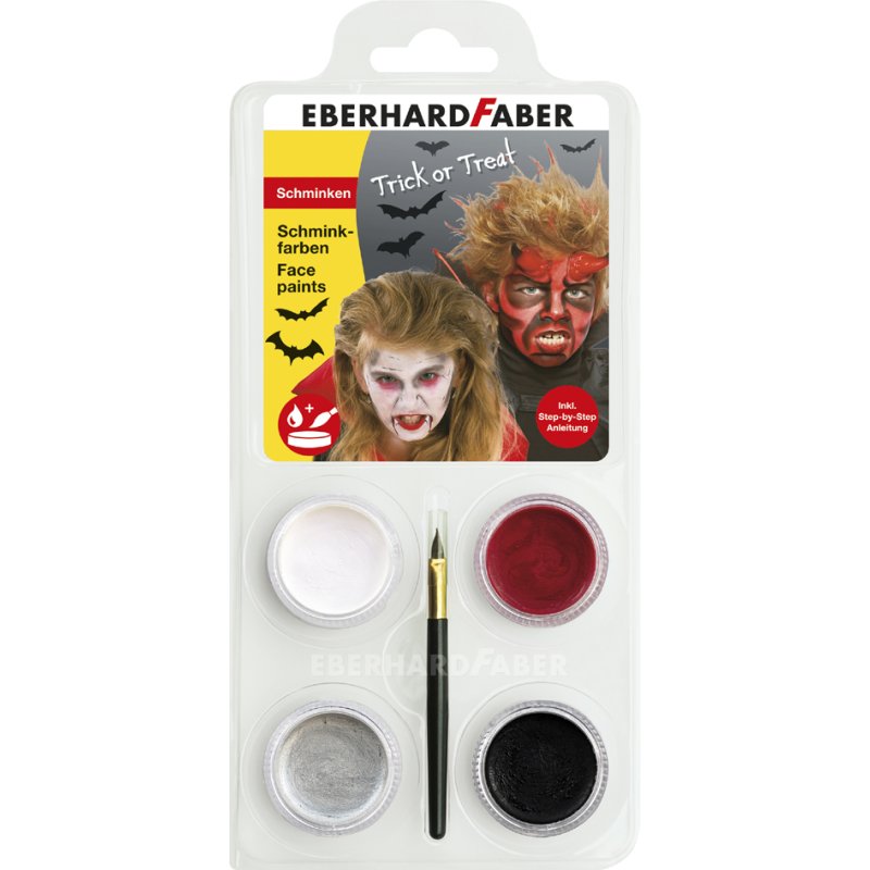 EBERHARD FABER schminkset Halloween Dracula/schedel