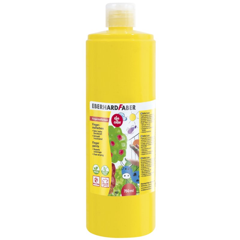 EBERHARD FABER Vingerverf EFA Color, mint, 750 ml