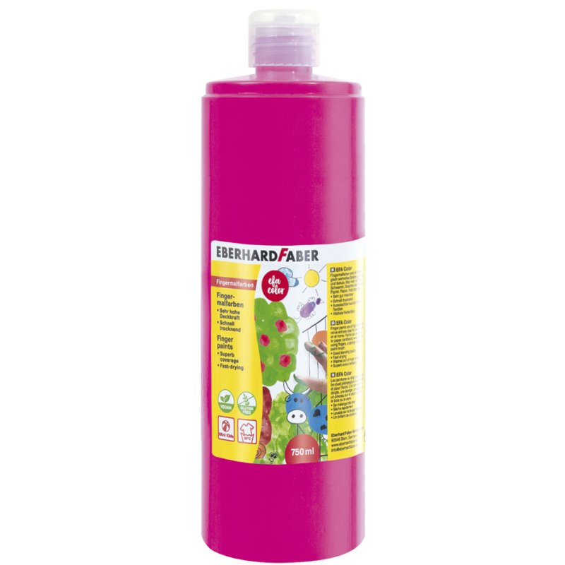 EBERHARD FABER Vingerverf EFA Color, mint, 750 ml