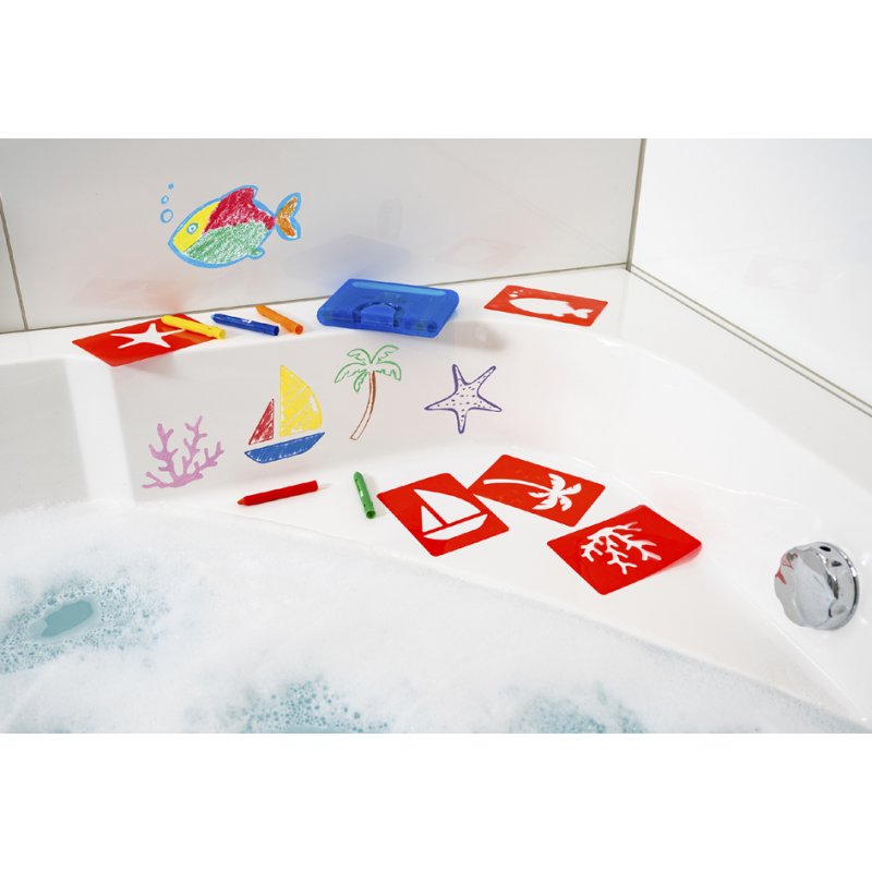 Eberhard Faber Minibadkrijt voor kinderen, etui met 10 stuks