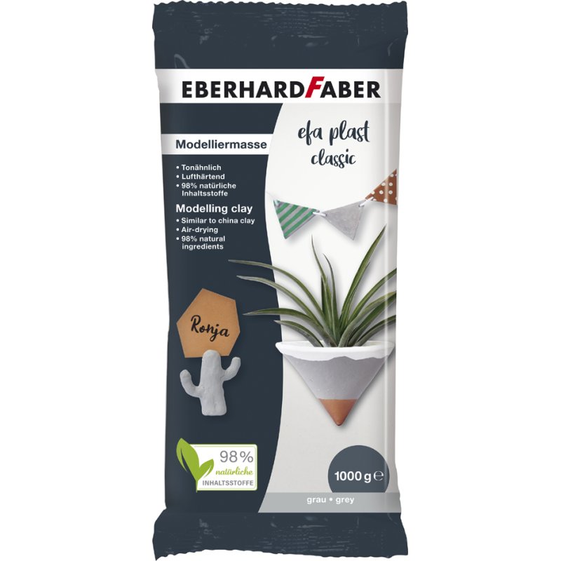 EBERHARD FABER Boetseerklei EFA Plast classic, terracotta