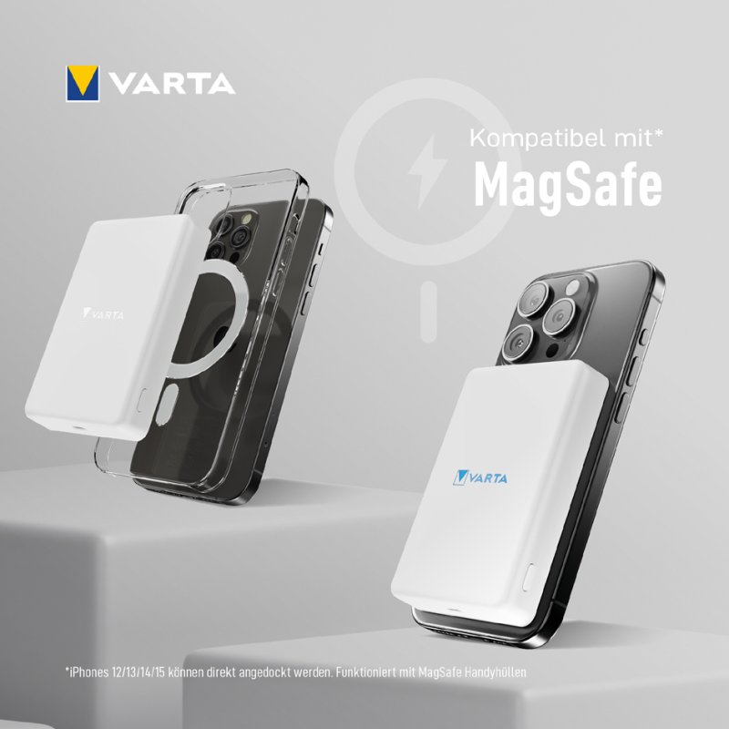 VARTA Powerbank MAG Pro Wireless 5.000 mAh
