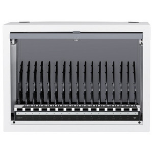 LogiLink oplaadkast voor USB-C apparaten, 15 oplaadplaatsen, grijs