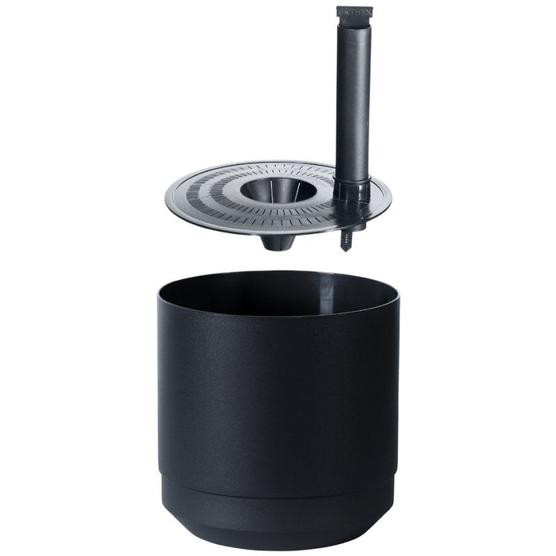 orthex bloempot PAULINA, diameter 250 mm, wit, zelfwateringssysteem