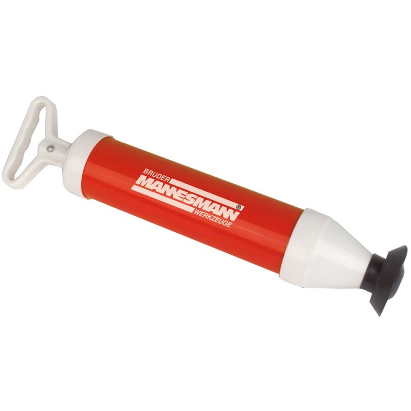 Brüder Mannesmann afvoerpomp wit/rood