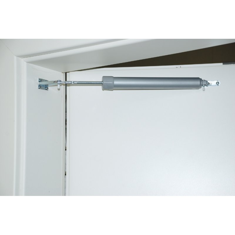 BRÜDER MANNESMANN Pneumatische deurdranger, grijs