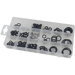 BRÜDER MANNESMANN O-ring assortiment, 225-delig, in cassette