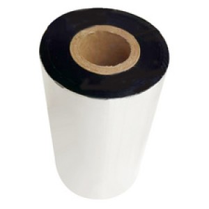 Zebra thermotransfer lint zwart wax 110mm x 74m