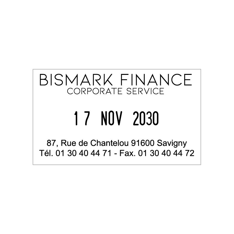 Professionele stempeldatum 5440 4.0, aan te passen