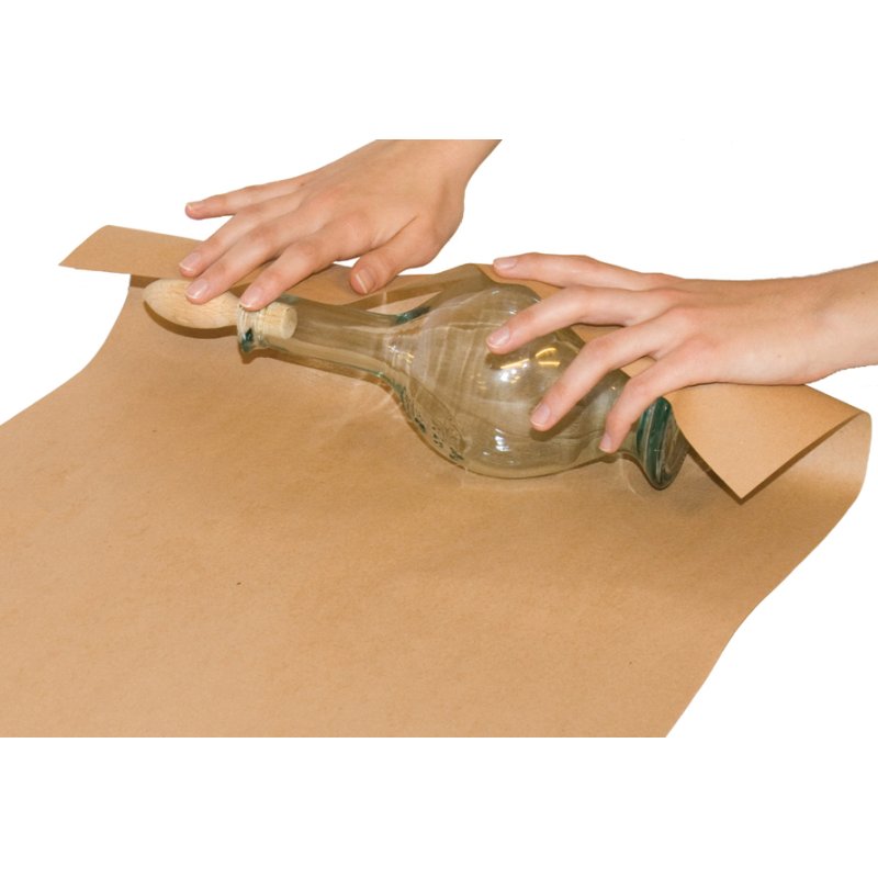 RAADHUIS Inpakpapier op rol, 700 mm x 5 m, bruin