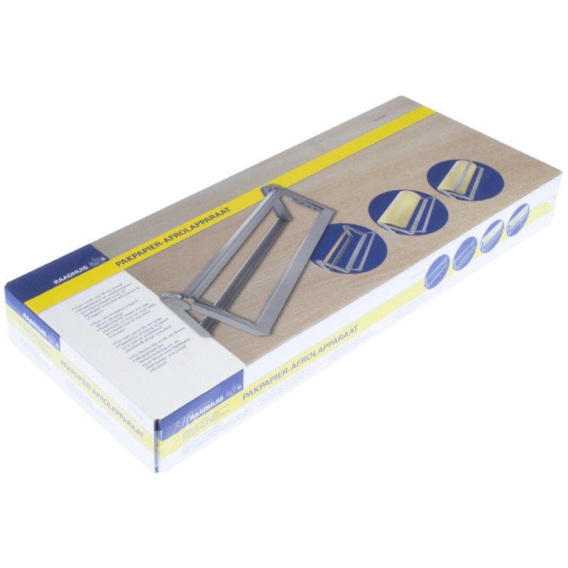 RAADHUIS Pakpapier Afroller voor 750 mm rolbreedte